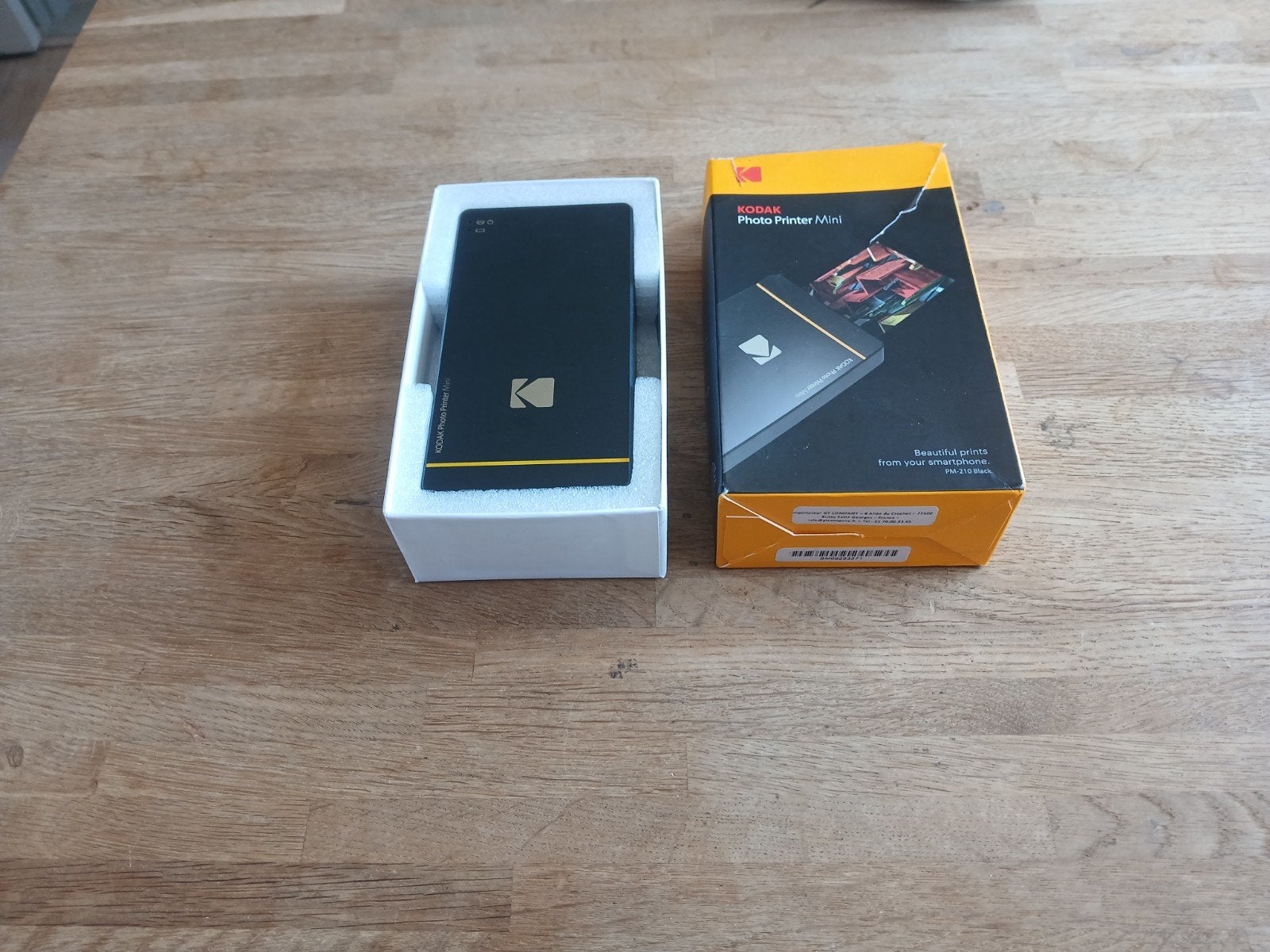 kodak photo mini printer, Ophalen