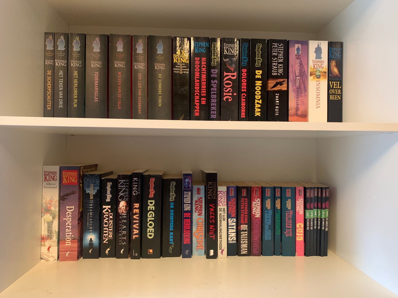 Stephen King collectie 42 boeken, Boeken, Ophalen of Verzenden, Gelezen, Populaire fictie