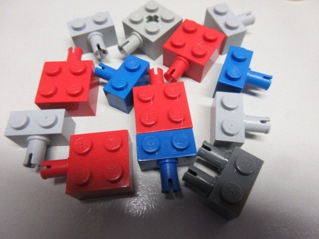 nr. 0716, Stenen met pin, div. soorten, Ophalen of Verzenden, Zo goed als nieuw, Lego
