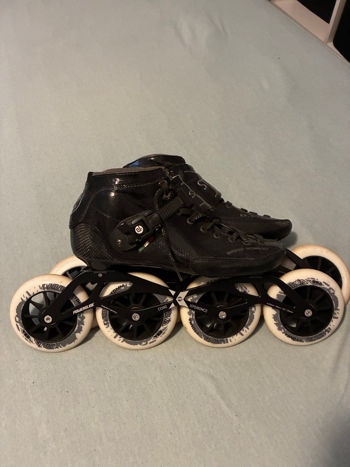 Luigino Strut skeelers maat 41/42 met Powerslide frame, Sport en Fitness, Skeelers, Dames, Ophalen of Verzenden, Zo goed als nieuw