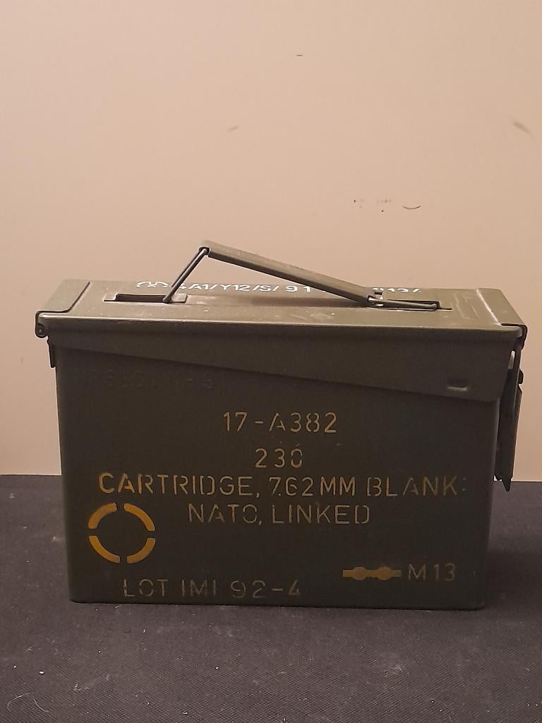 Militair Munitie Kist, Verzamelen, Ophalen of Verzenden, Landmacht, Nederland, Kist of Geocache