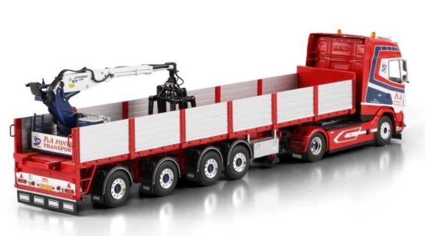 WSI DAF XG + 4 ASSIGE STENEN TRAILER - P&A FONTEIJN, Wsi, ., Nieuw, Ophalen of Verzenden