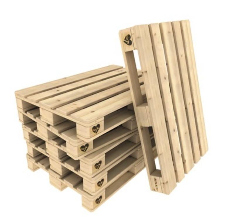 Pallet inname enschede, Doe-het-zelf en Verbouw, Hout en Planken, Ophalen, 50 mm of meer, Pallet, Minder dan 200 cm
