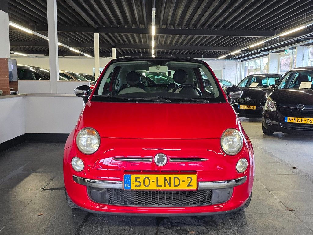 Fiat 500 1.2 Lounge/AUTOMAAT/AIRCO/N.A.P/, Auto's, Euro 5, Stof, Gebruikt, 1242 cc