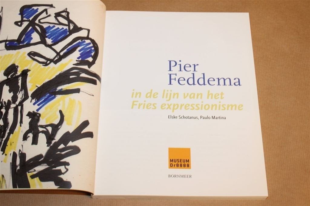 Pier Feddema — In de Lijn van het Fries Expressionisme, Boeken, Ophalen of Verzenden, Zo goed als nieuw