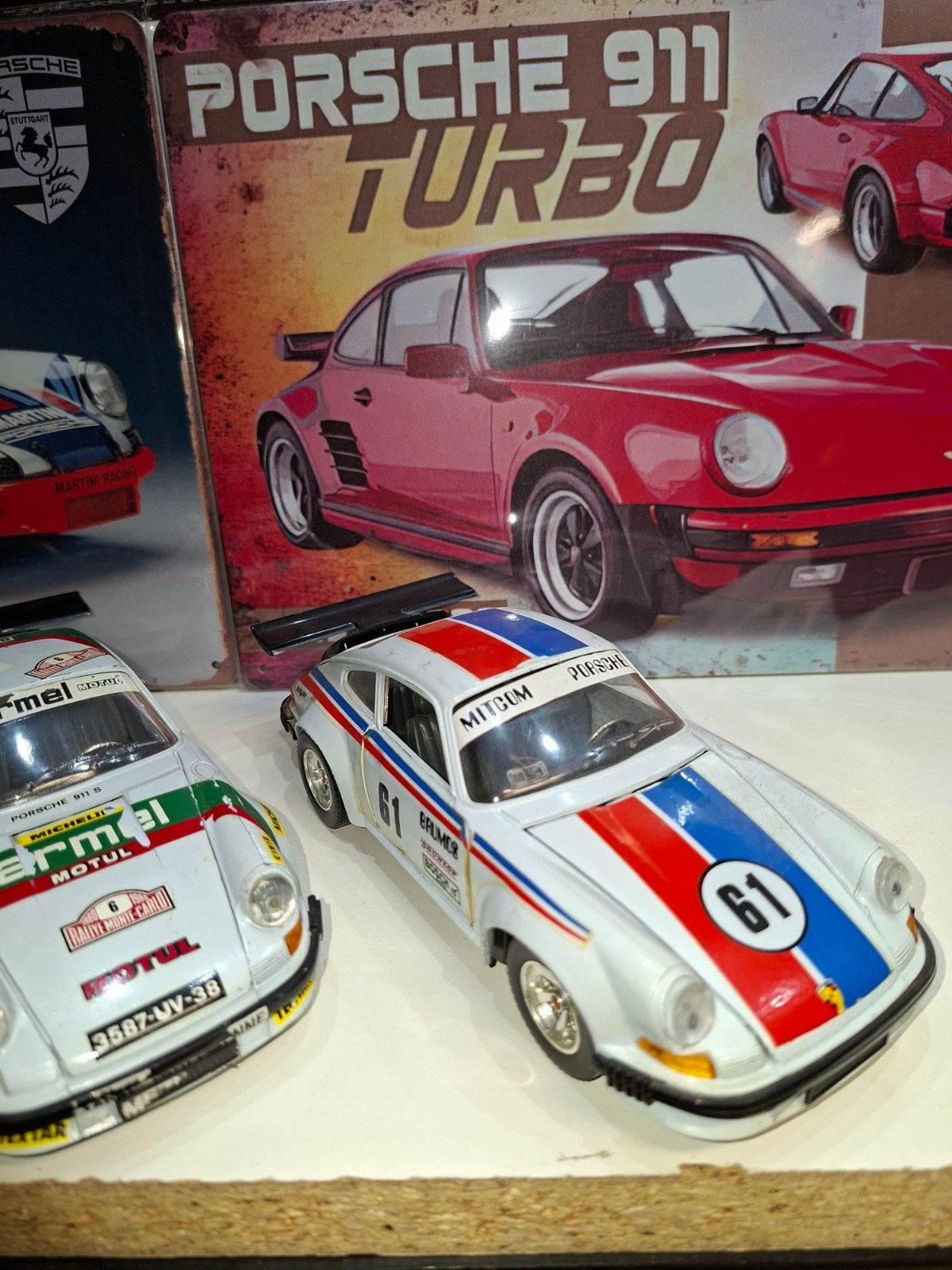 Polistil porsche 911, Hobby en Vrije tijd, Modelauto's | 1:24, Ophalen of Verzenden, Overige merken