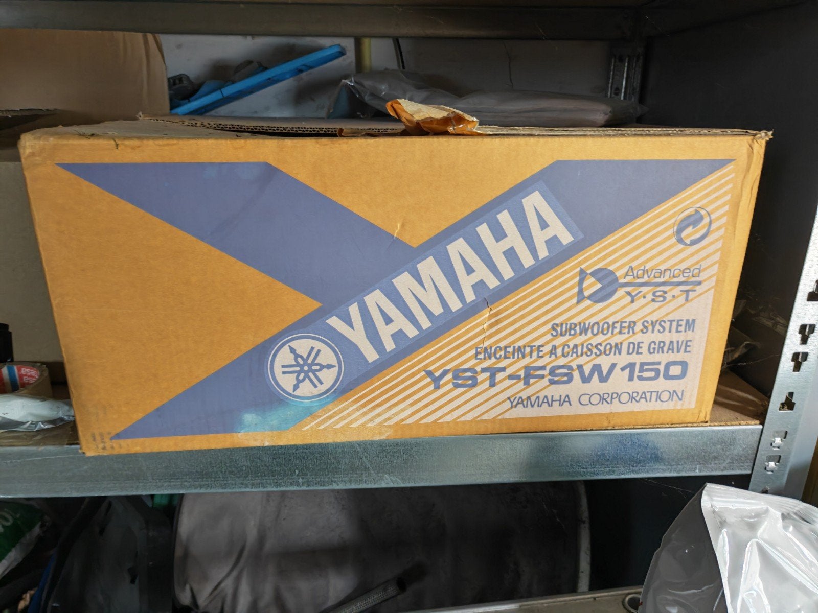 Yamaha YST-FSW150 Advanced YST Subwoofer Systeem, Audio, Tv en Foto, Subwoofer, Yamaha, Ophalen of Verzenden, Zo goed als nieuw