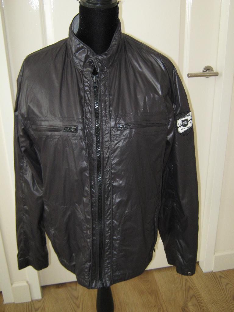 Jas Mcgregor heren zwart, Kleding | Heren, Jassen | Zomer, Zo goed als nieuw, Maat 52/54 (L), Zwart, Ophalen