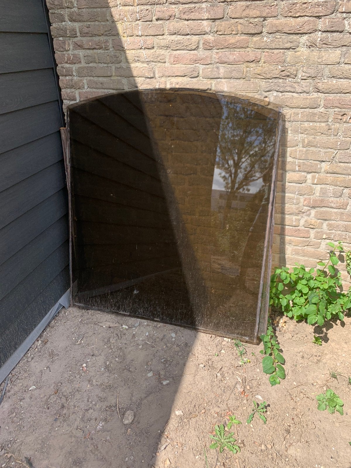 Ruiten voor schutting, Ophalen, Minder dan 3 meter, Glas, 1 tot 2 meter