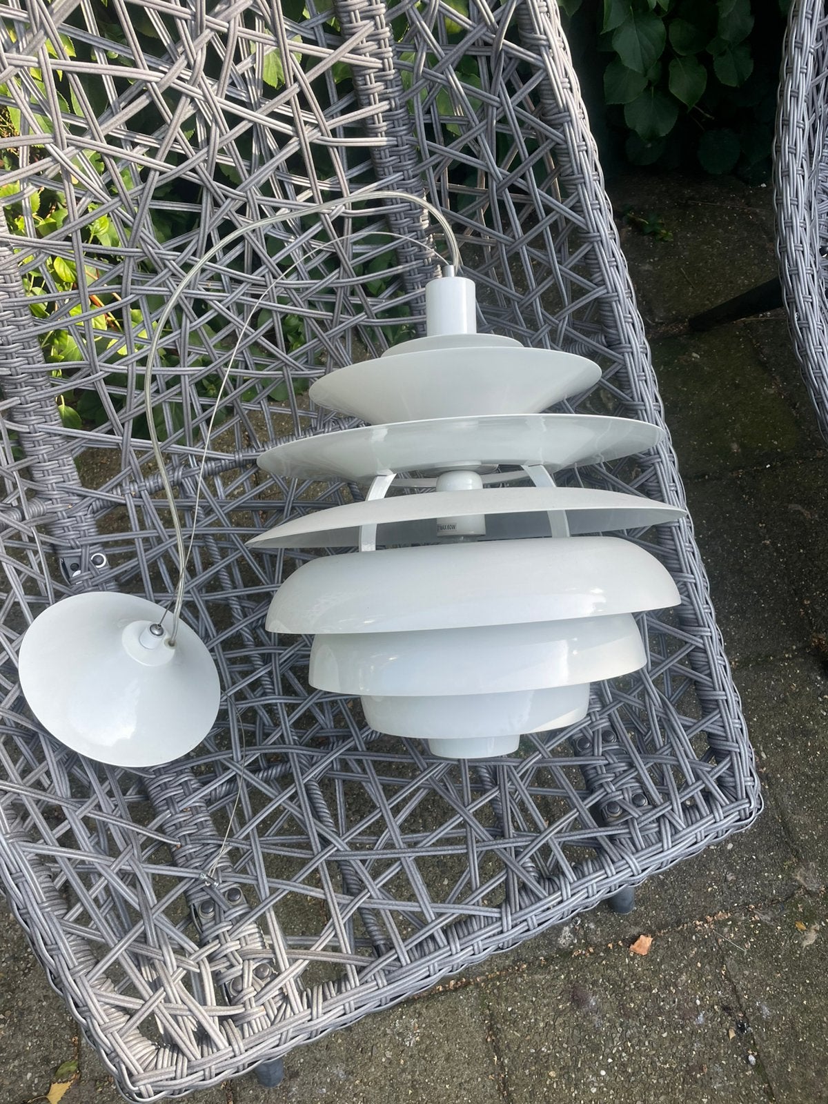 Louis Poulsen hanglamp???, Ophalen