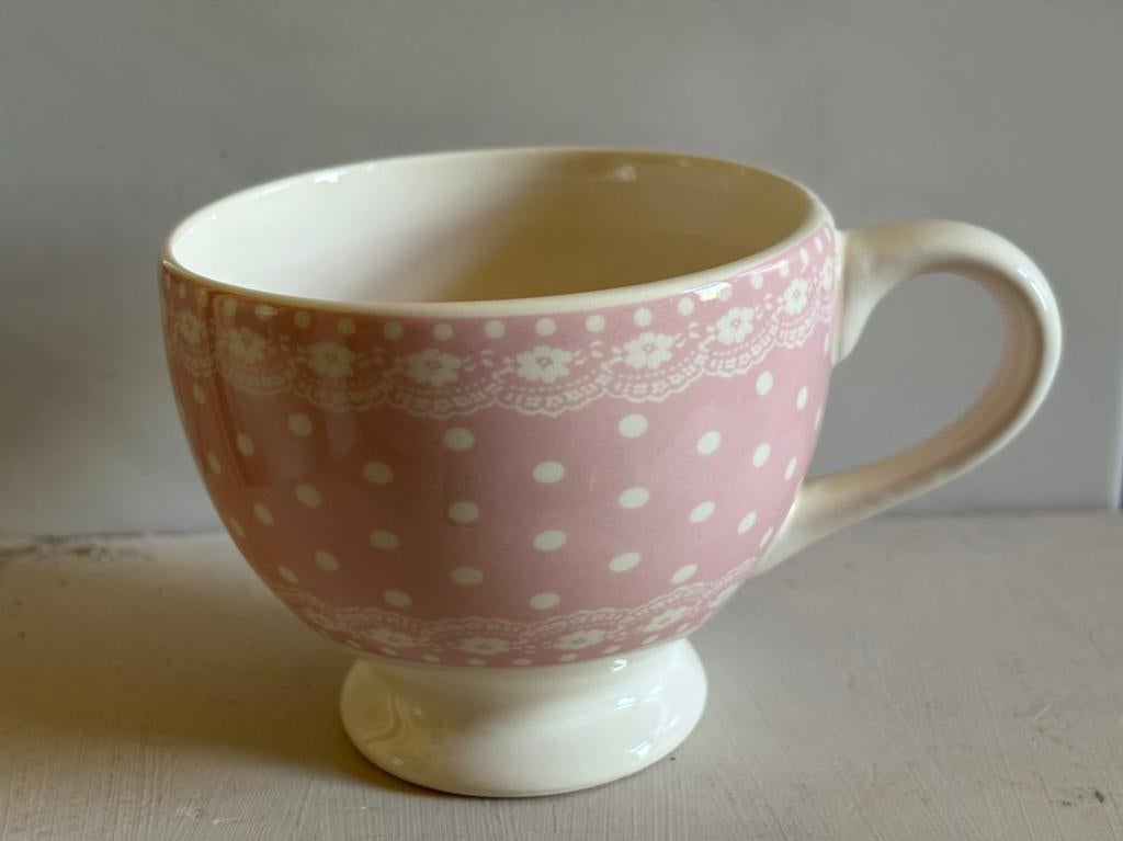 1 grote mooie Kom van Clayre & Eef in licht roze, Huis en Inrichting, Keuken | Servies, Ophalen of Verzenden, Zo goed als nieuw