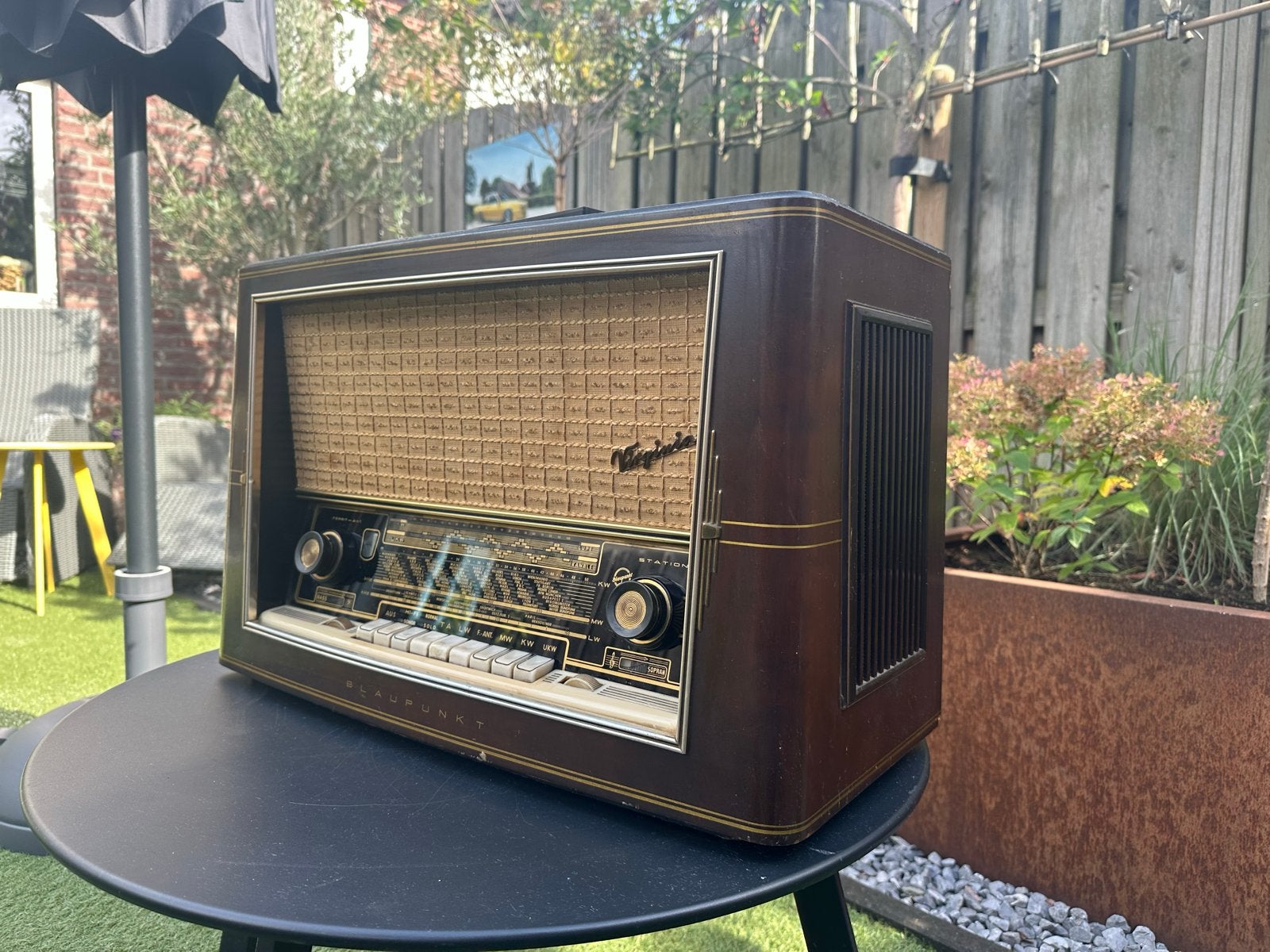 Vintage Buizenradio Blaupunkt Virginia Bluetooth, Ophalen, Gebruikt, Radio