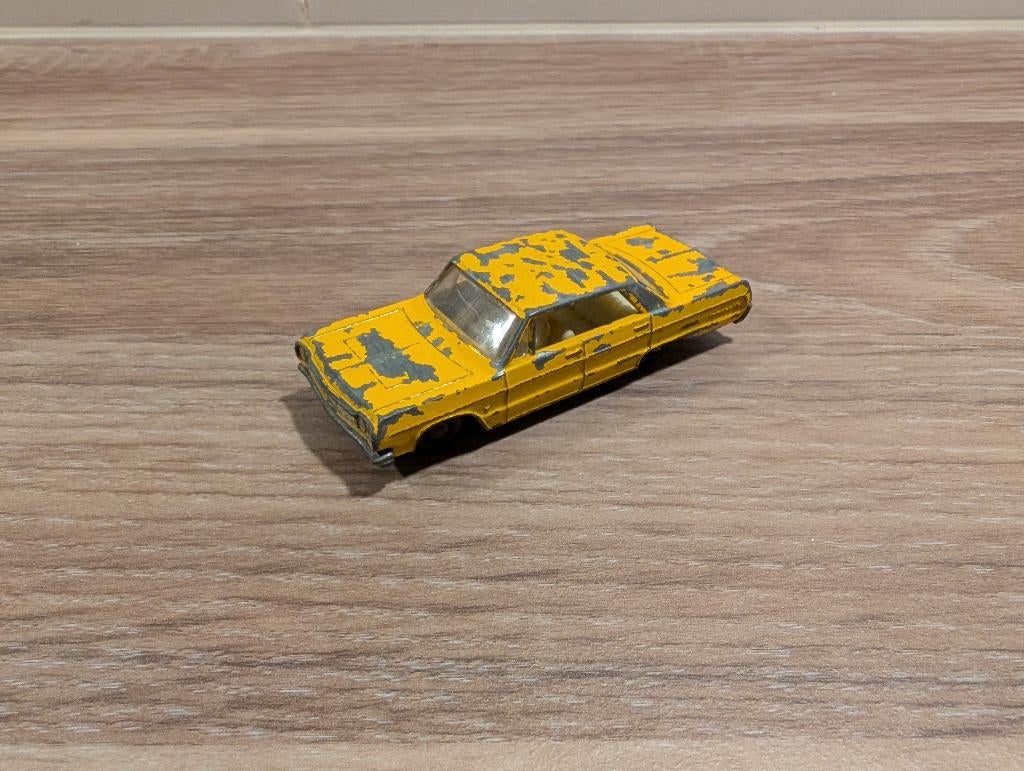 Chevrolet Impala Taxi - modelauto Matchbox nr. 20, Ophalen of Verzenden, Gebruikt, Auto