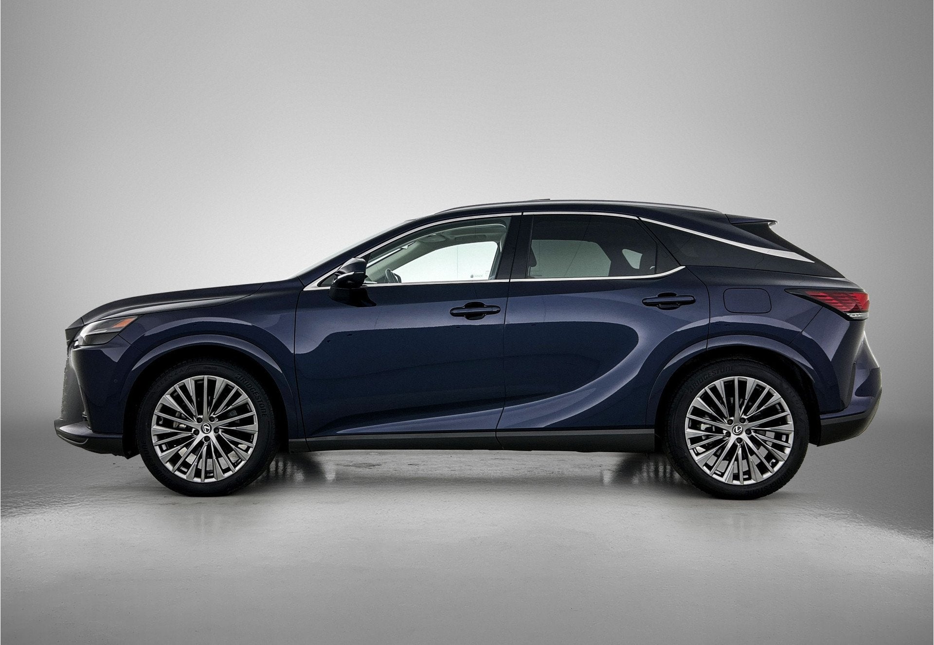Lexus RX 450h+ Plug-in Hybrid President Line | Panoramisch S, Auto's, Automaat, Gebruikt, 4 cilinders, Blauw