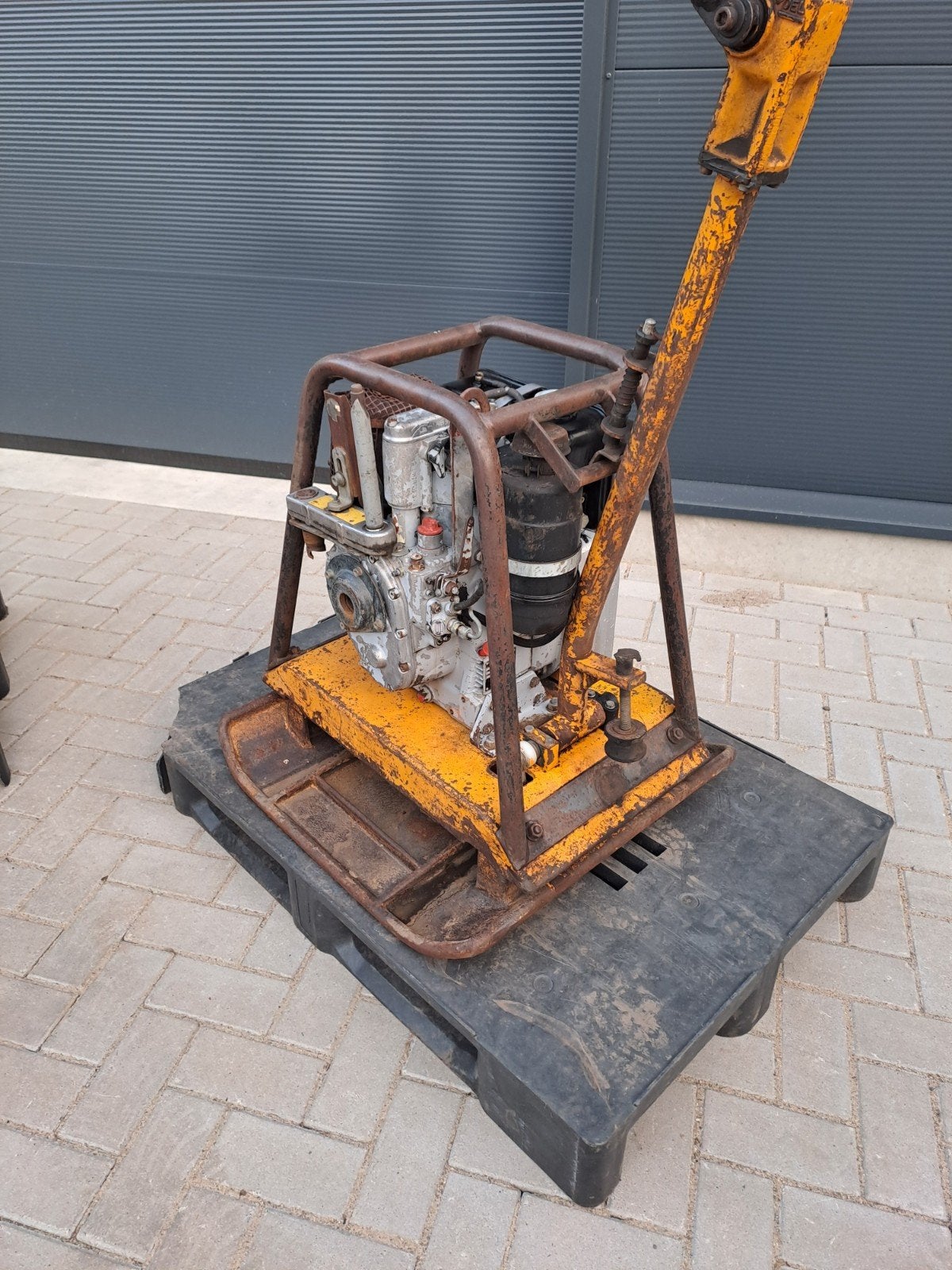 wacker trilplaat DPU 2970, Ophalen, Gebruikt