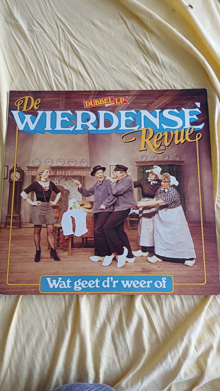 De Wierdense Revue - Wat geet d'r weer of (Dubbel LP), Gebruikt, Overige genres, Ophalen of Verzenden, Dubbel-LP