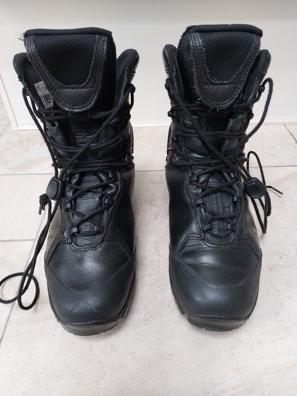 Zwarte HAIX Werkschoenen maat 39, Haix, Zwart, Ophalen of Verzenden, Zo goed als nieuw