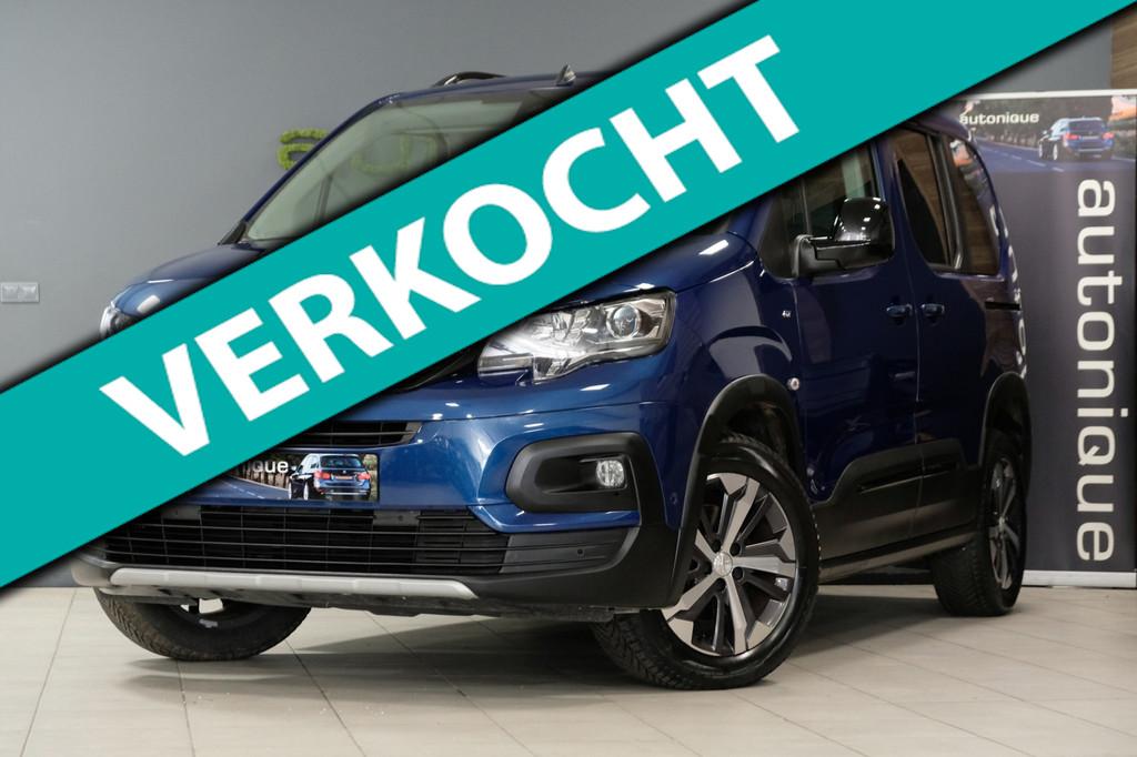Peugeot Rifter 1.2 GT LINE *7-PERSOONS* 50.000km! Trekhaak/N, Stof, Gebruikt, Zwart, 1199 cc