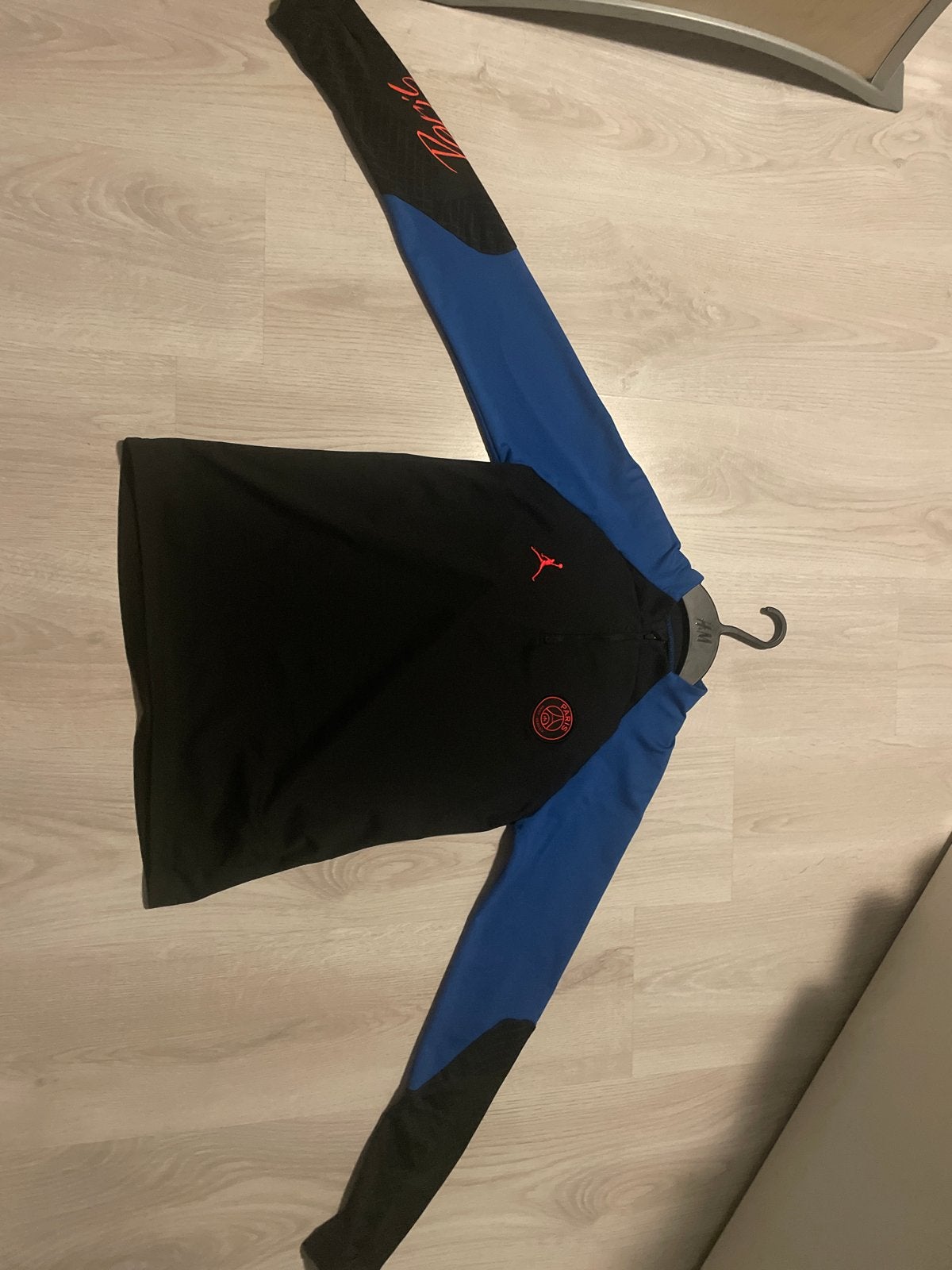 Jordan x PSG trainingspak - Zwart/Blauw - Maat XL, Ophalen of Verzenden, Zo goed als nieuw, Overige maten, Blauw