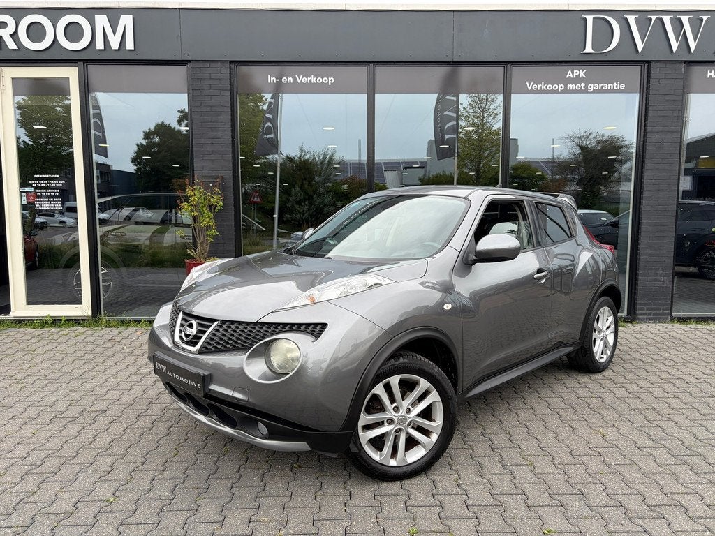 Nissan Juke 1.6 Tekna, Auto's, Nissan, Voorwielaandrijving, Euro 5, Zwart, 4 cilinders