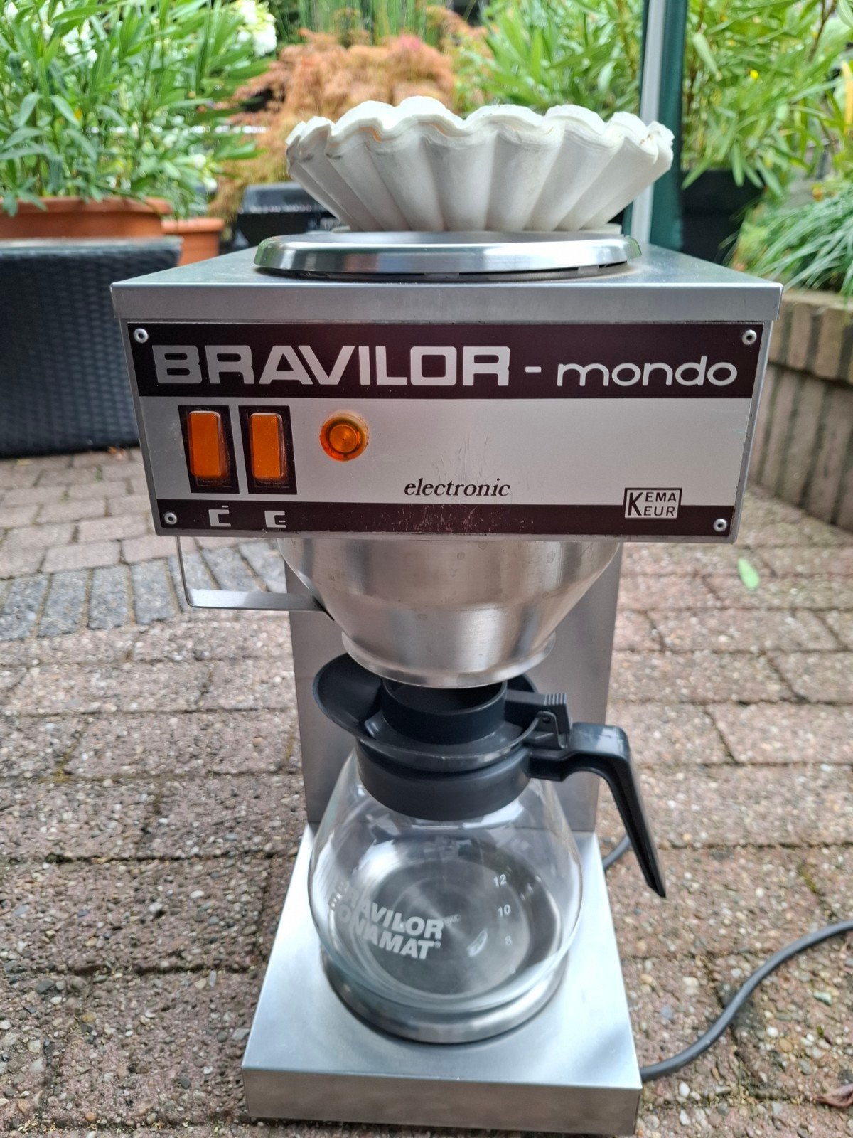 Bravilor Mondo Koffiezetapparaat met Glazen Kan, Witgoed en Apparatuur, Koffiezetapparaten, Ophalen