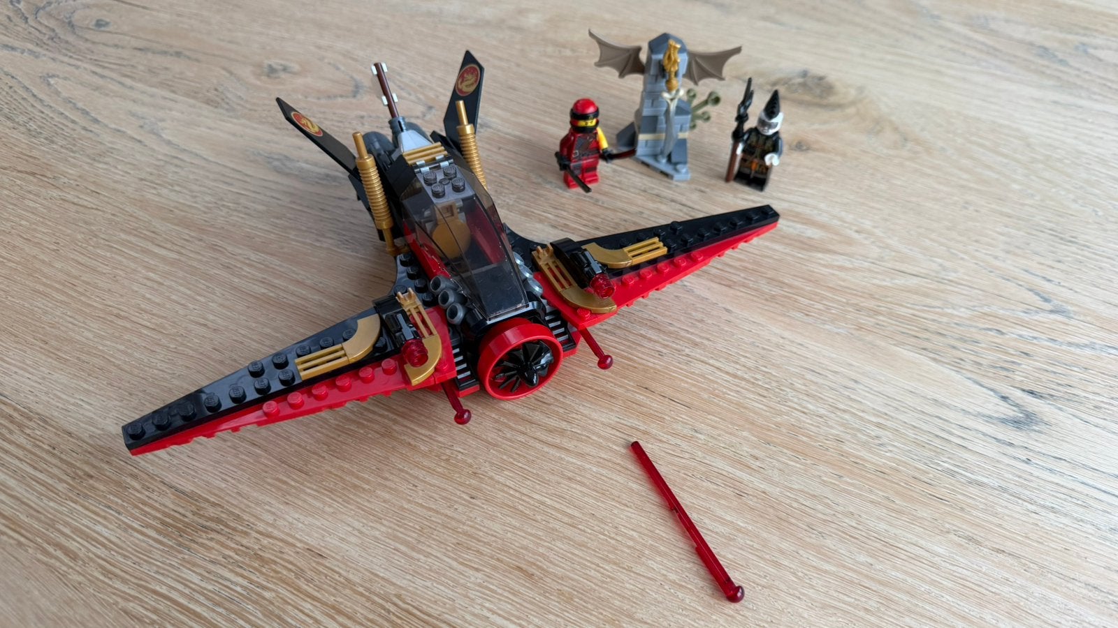 Destiny's Wing Ninjago Lego set 70650, Lego, Ophalen of Verzenden, Zo goed als nieuw, Compleet