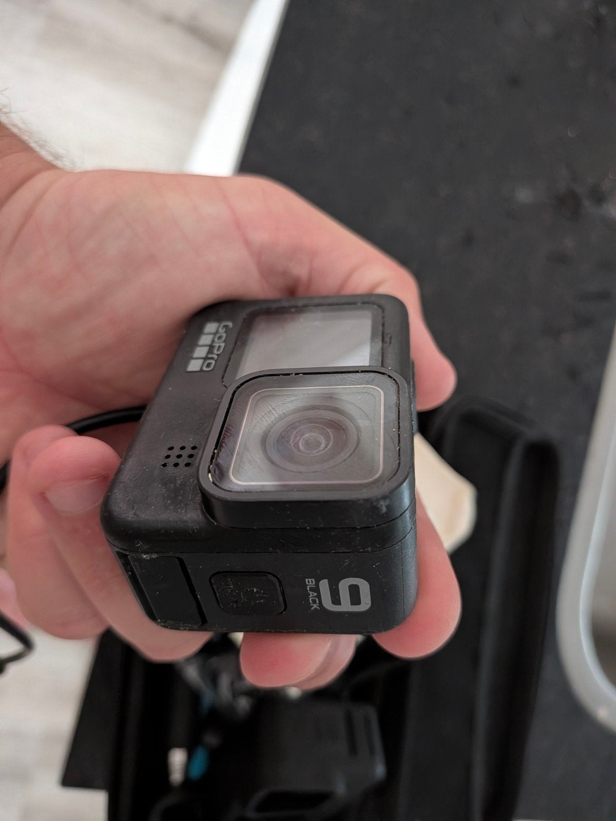 Gopro hero 9, defect door waterschade, Audio, Tv en Foto, Actiecamera's, Ophalen of Verzenden, GoPro