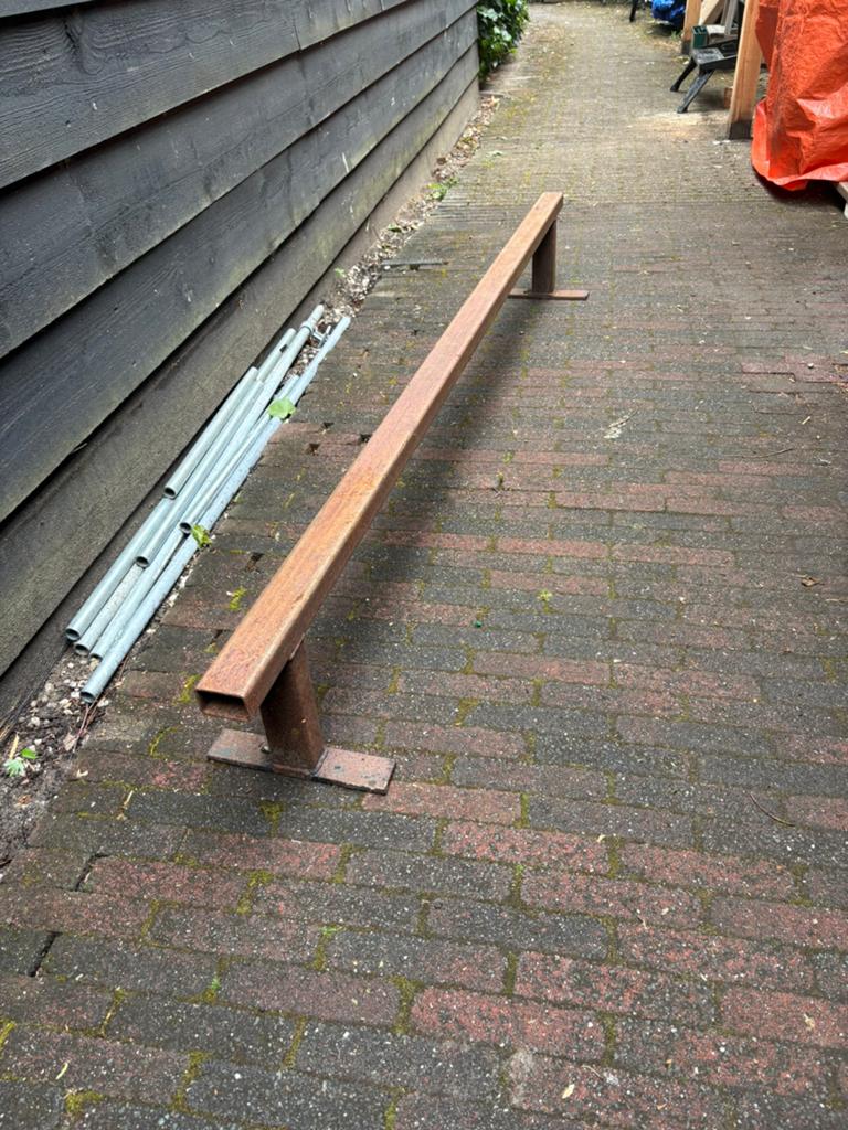Skateboard Grind rail, Sport en Fitness, Skateboarden, Ophalen of Verzenden, Gebruikt