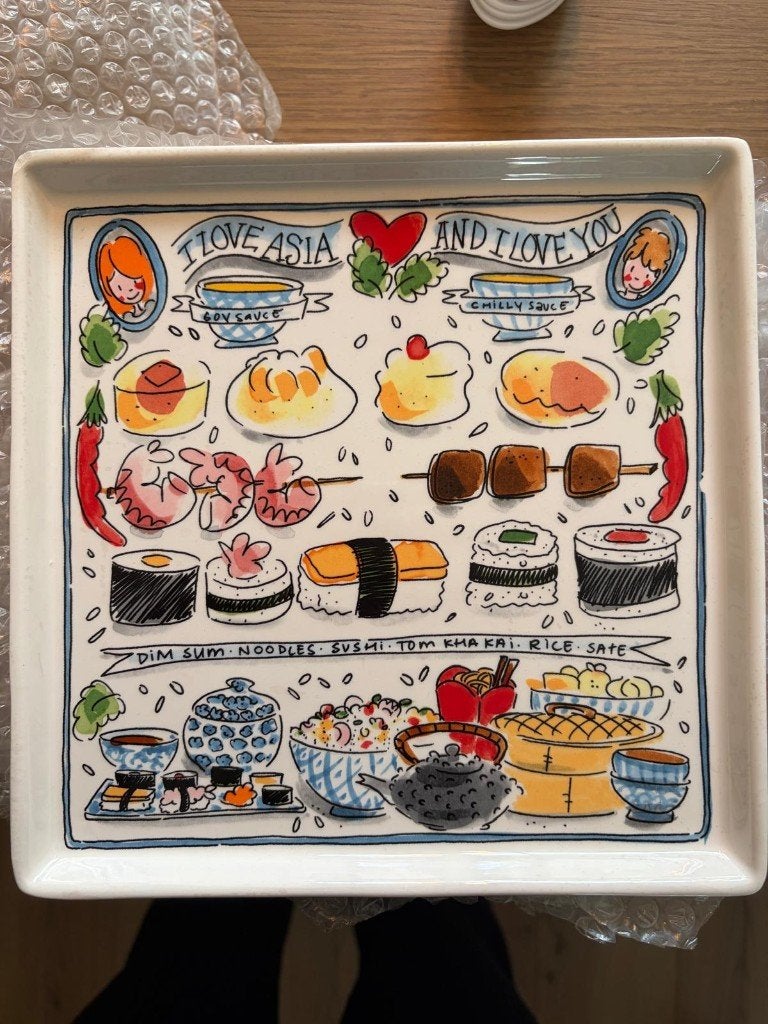 Blond Amsterdam Asia Servies, Huis en Inrichting, Keuken | Servies, Ophalen, Aziatisch, Nieuw, Aardewerk
