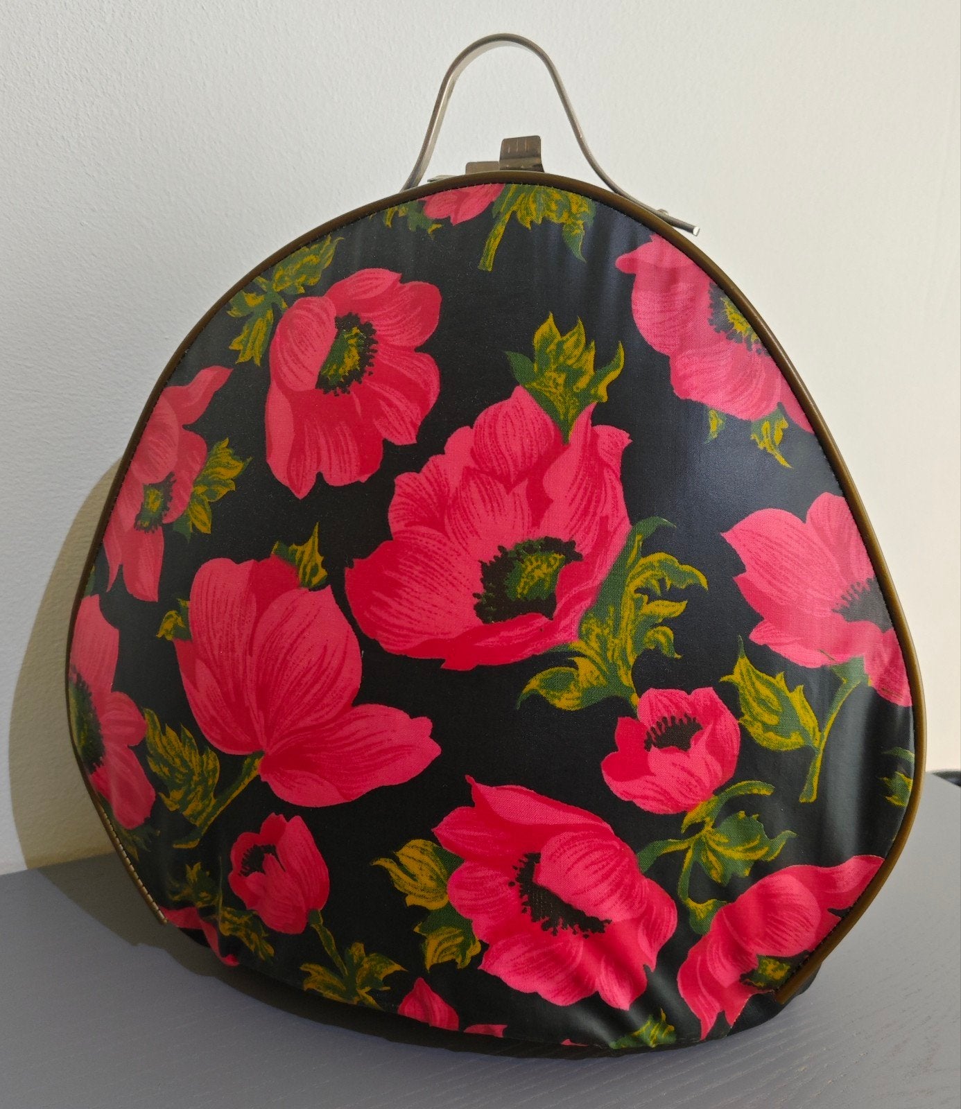 Vintage Theebeurs met Bloemenprint - Uniek en Stijlvol, Verzamelen, Ophalen, Gebruikt