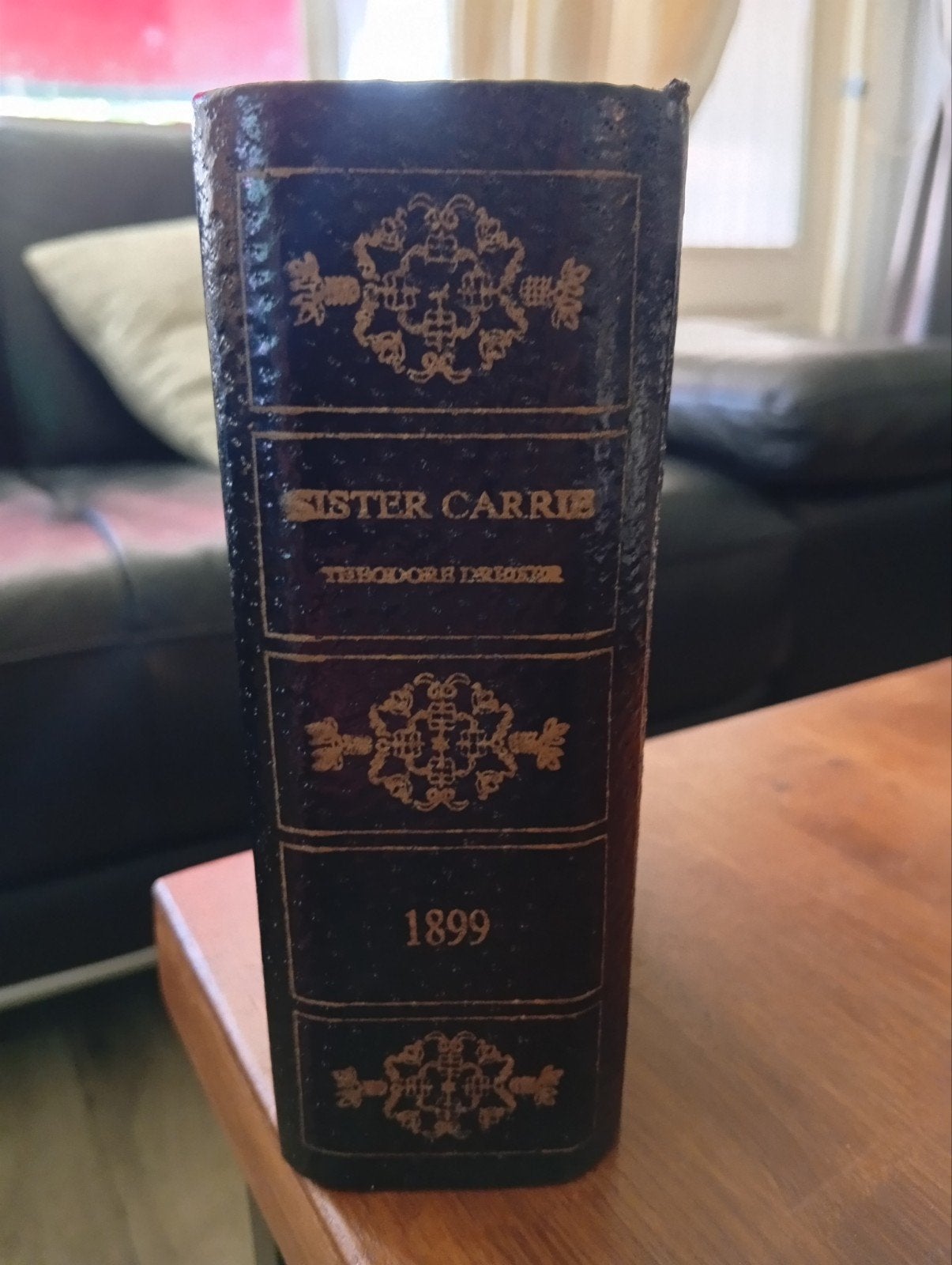 Decoratieve Boek Kluis 'Sister Carrie' - Vintage Stijl, Ophalen of Verzenden