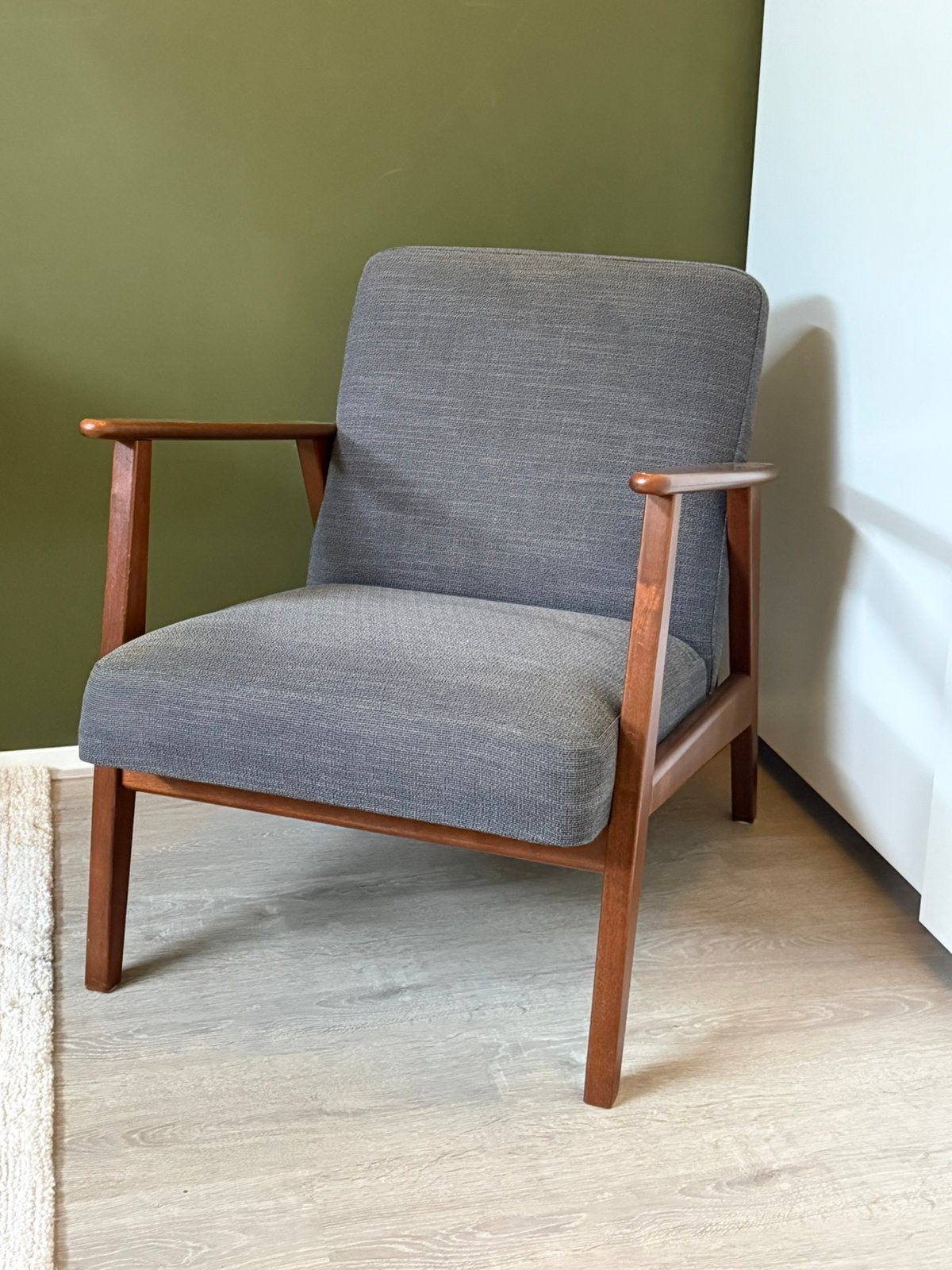 Ikea stoel Ekenäset, Huis en Inrichting, Banken | Sofa's en Chaises Longues, Ophalen, Eenpersoons, 75 tot 100 cm, Zo goed als nieuw