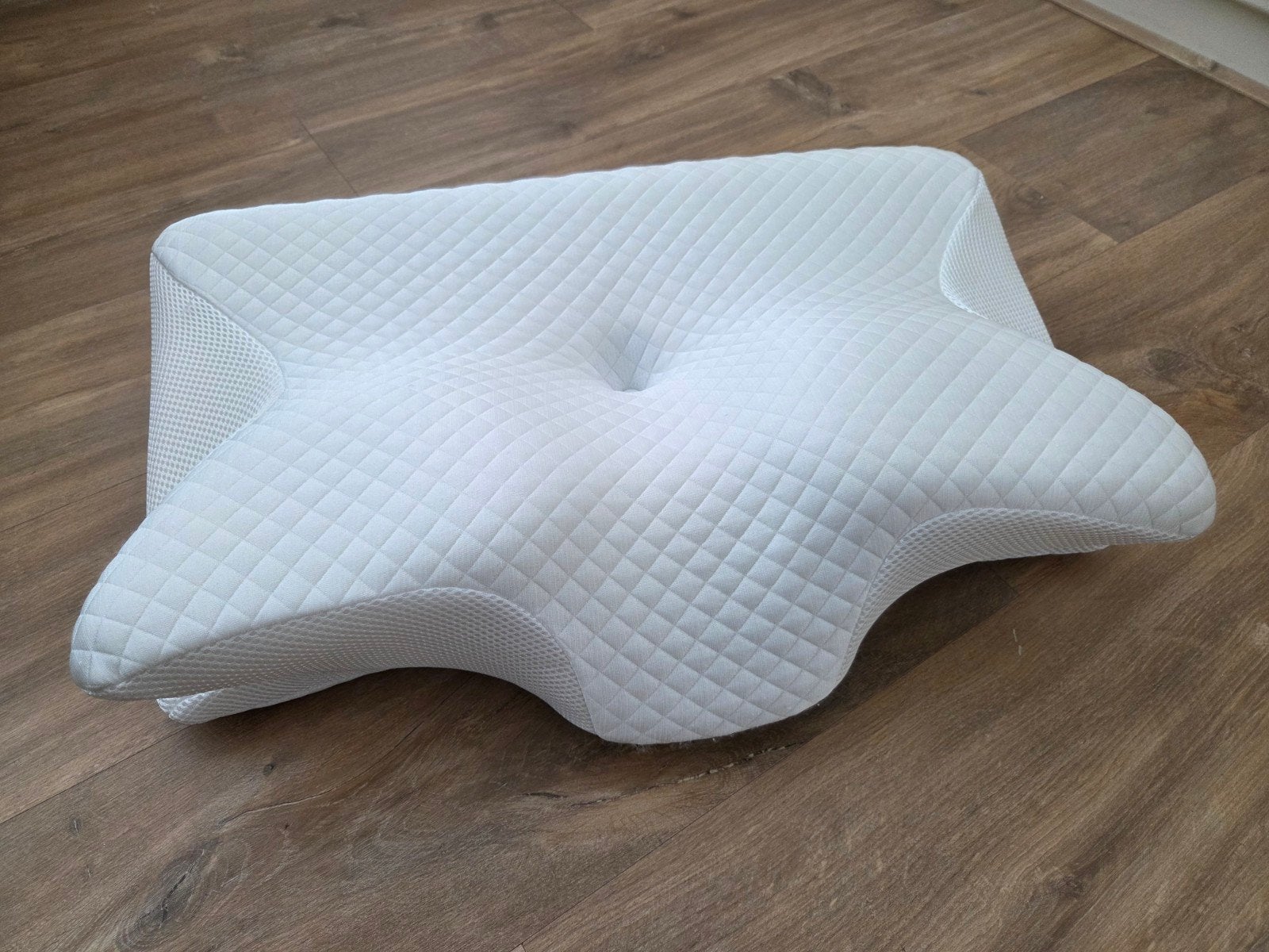 Ergonomisch hoofdkussen Somnia, Eenpersoons, Wit, Ophalen of Verzenden, Zo goed als nieuw
