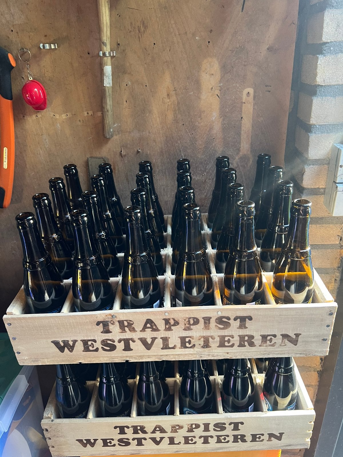 Lege krat westvleteren, Verzamelen, Ophalen, Zo goed als nieuw, Overige typen, Overige merken