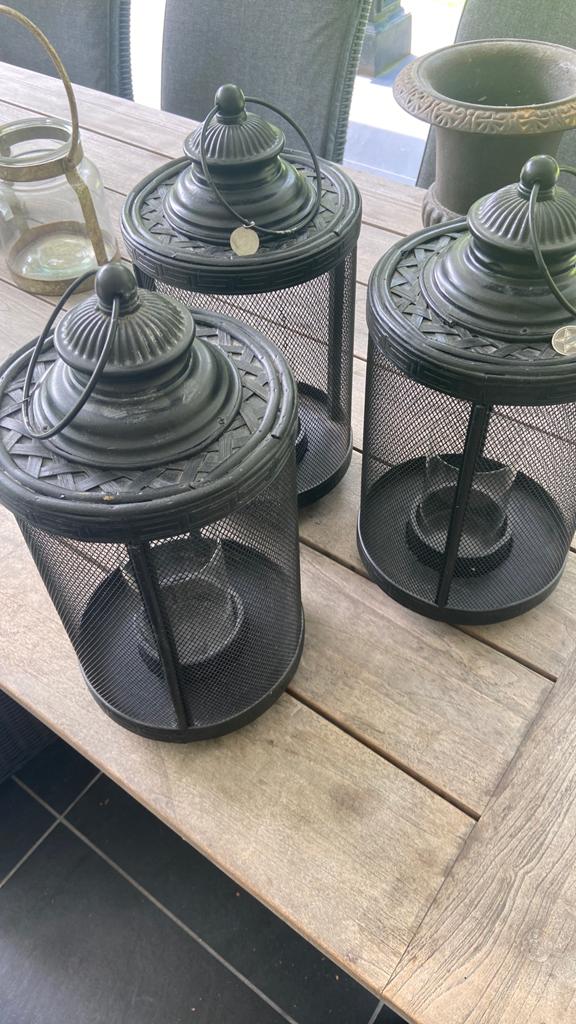 Mooie windlichten, Huis en Inrichting, Ophalen, Zo goed als nieuw, Overige materialen, 25 tot 50 cm