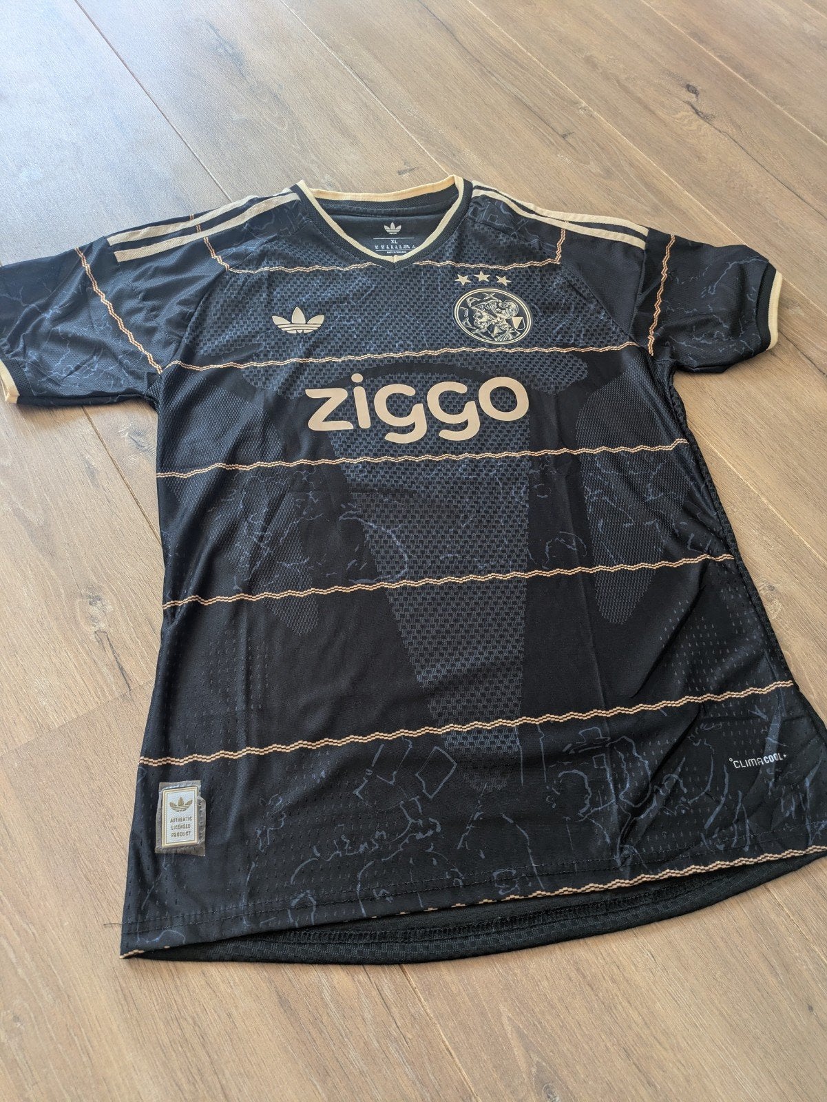 Ajax uitshirt Player version., Maat L, Verzenden, Nieuw, Shirt