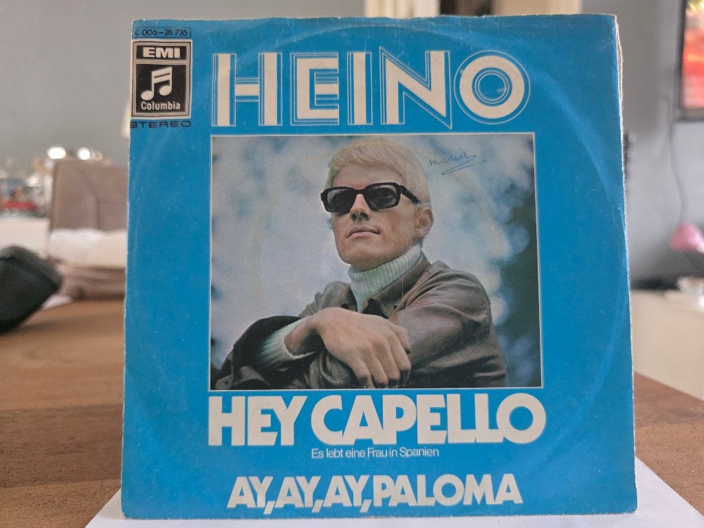 7" Single Heino - Hey Capello / Ay, Ay, Ay, Paloma, Gebruikt, 7 inch, Ophalen of Verzenden, Pop