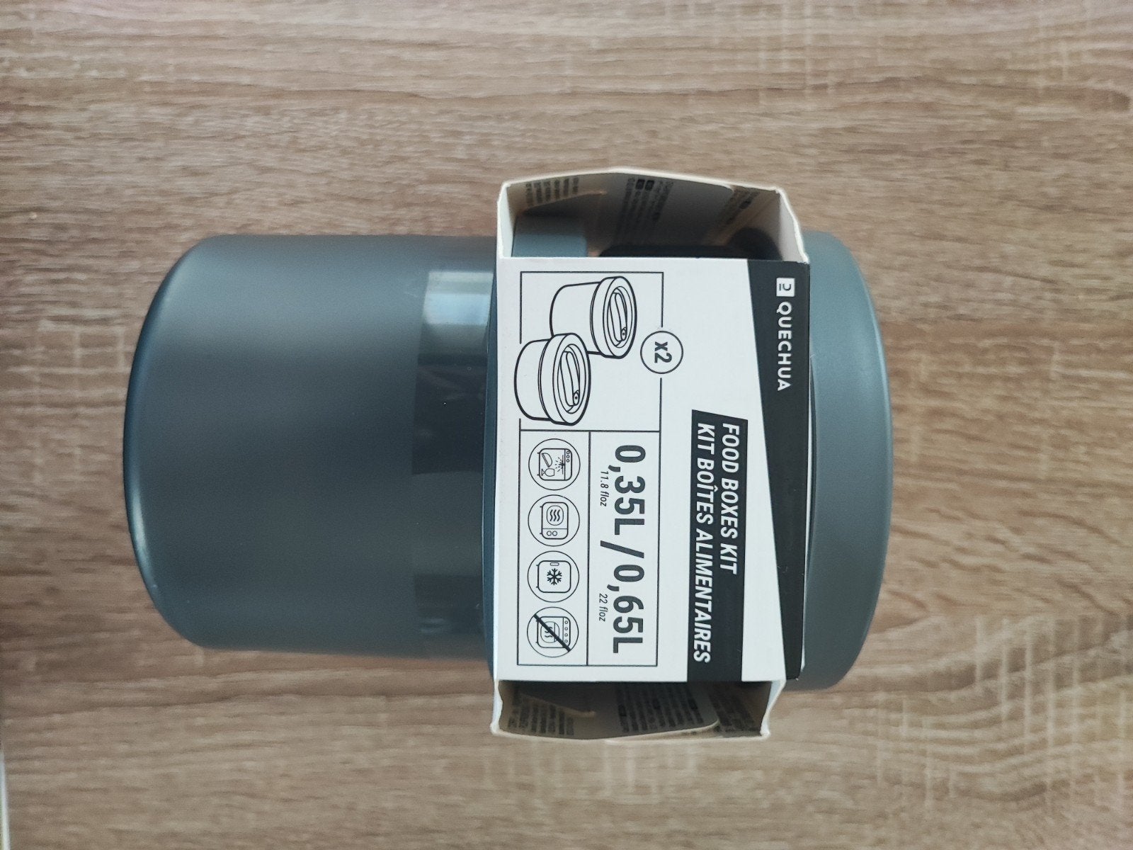 Airtight mini voedseldozen 0.35L & 0.65L - Camping, Ophalen of Verzenden, Nieuw