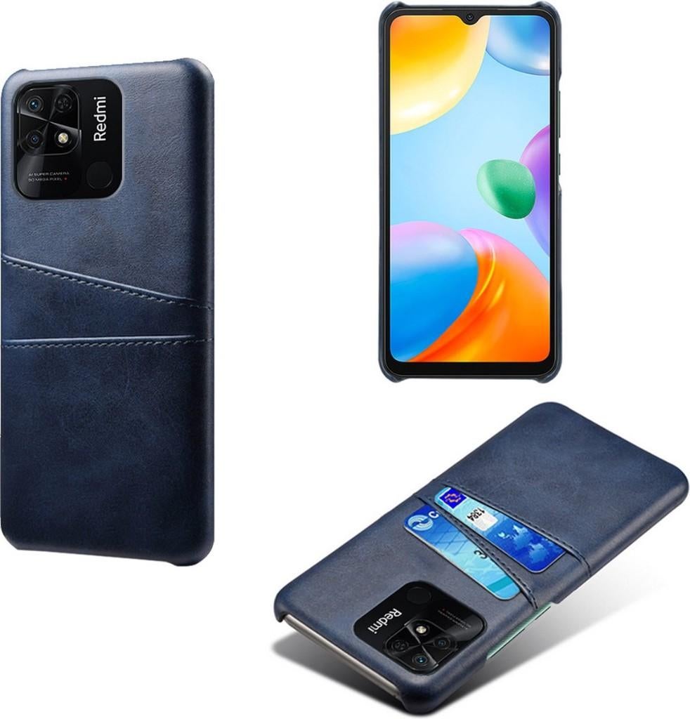 Backcover + Screenprotector voor Xiaomi Redmi 10C _ Blauw, Verzenden, Nieuw, Hoesje of Tasje