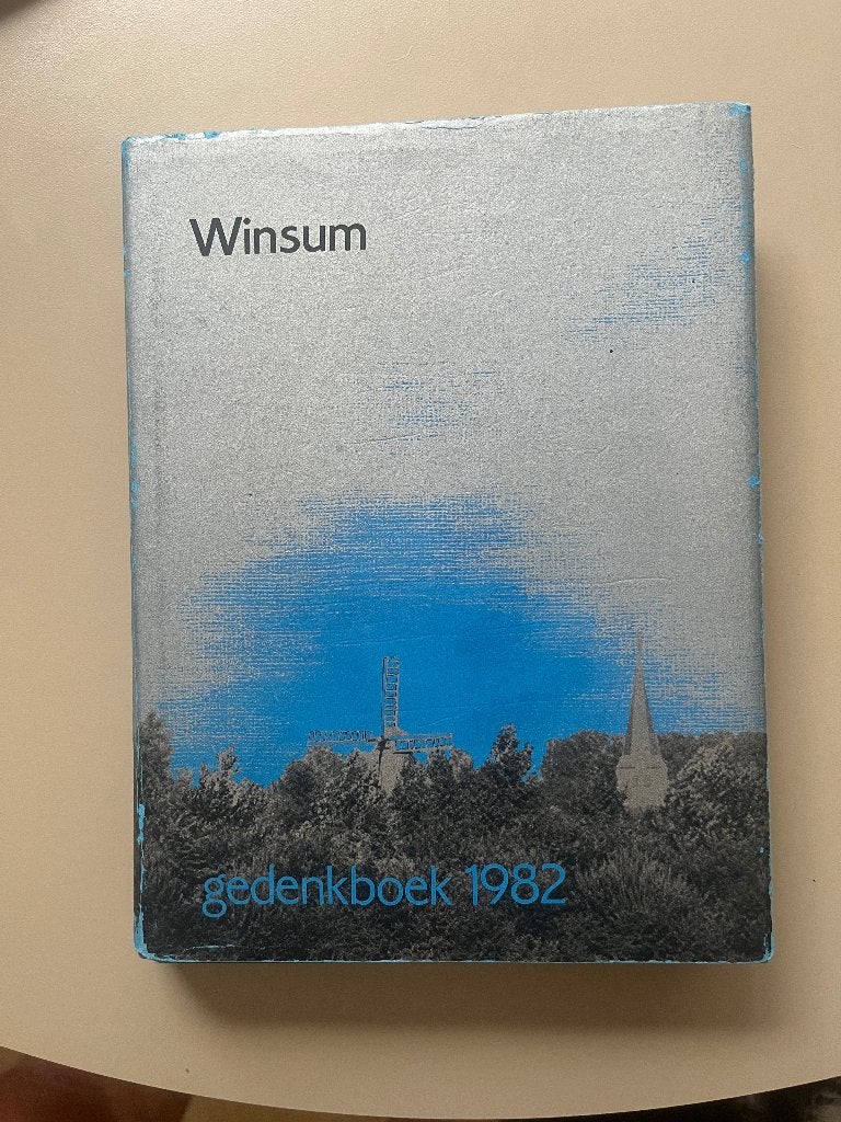 Winsum gedenkboek 1973, Ophalen of Verzenden, Redactie Dr. Formsma, 20e eeuw of later, Gelezen