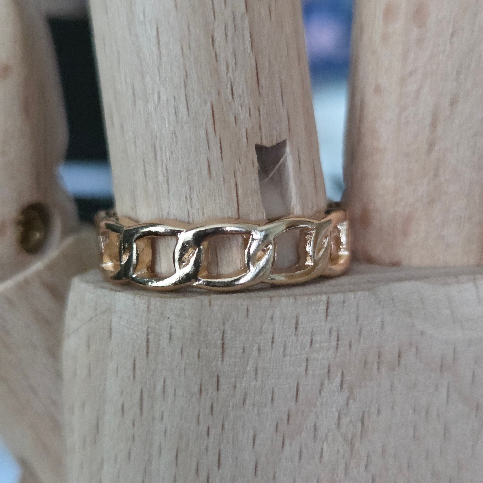 Ring maat 18,5, Ophalen of Verzenden, Dame, Zilver, Overige materialen