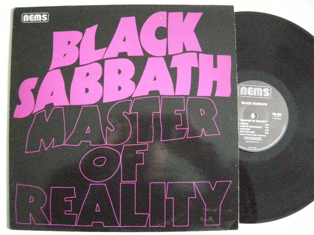 Black Sabbath Master Of Reality - LP vinyl zgan, Ophalen, Zo goed als nieuw