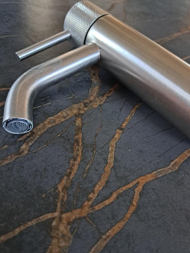 Fontijnkraan geborsteld staal, Doe-het-zelf en Verbouw, Ophalen of Verzenden, Nieuw, Kraan
