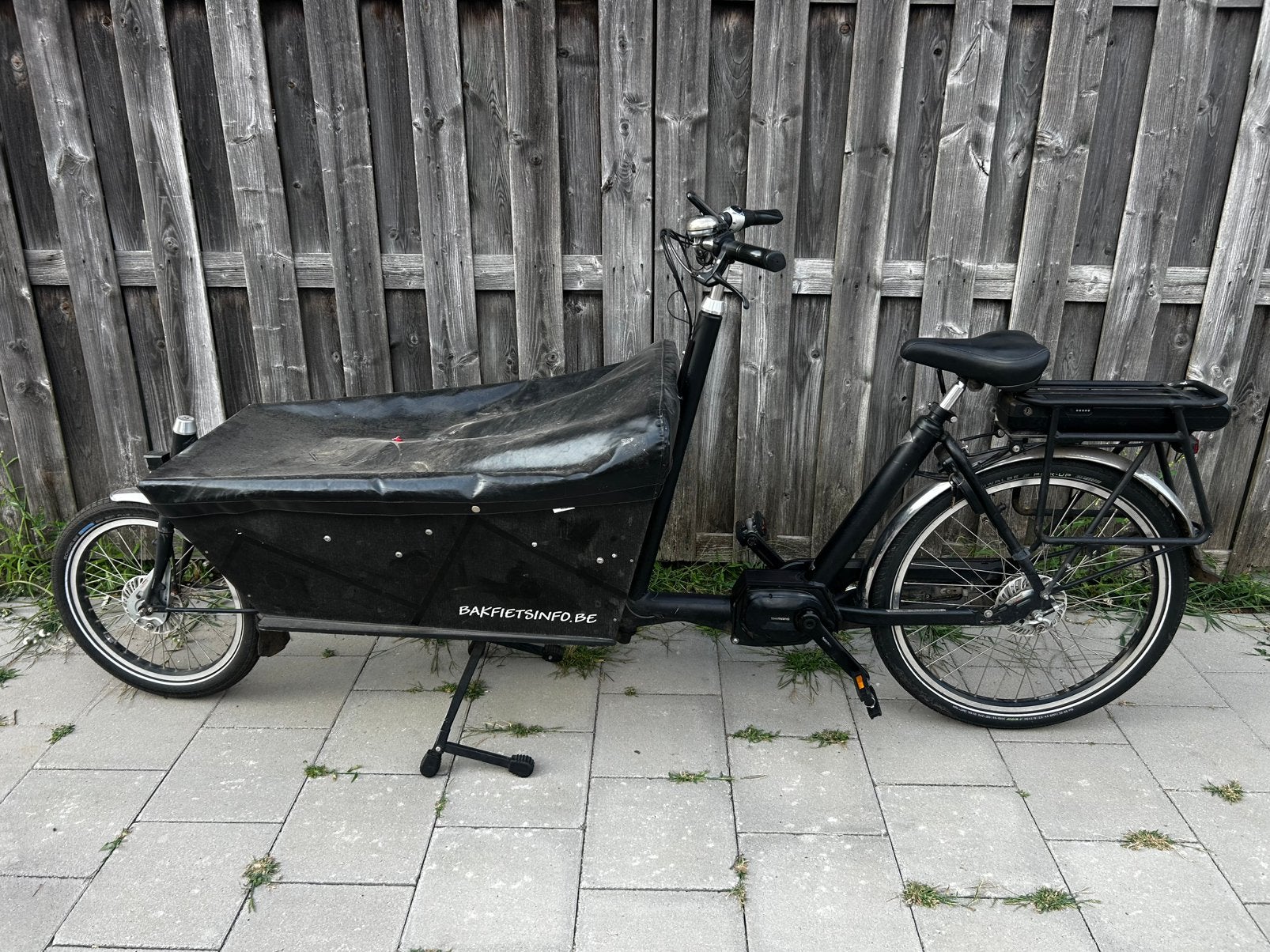 Mooie elektronische bakfiets, Fietsen en Brommers, Fietsen | Bakfietsen, Zo goed als nieuw, 4 kinderen of meer, Ophalen