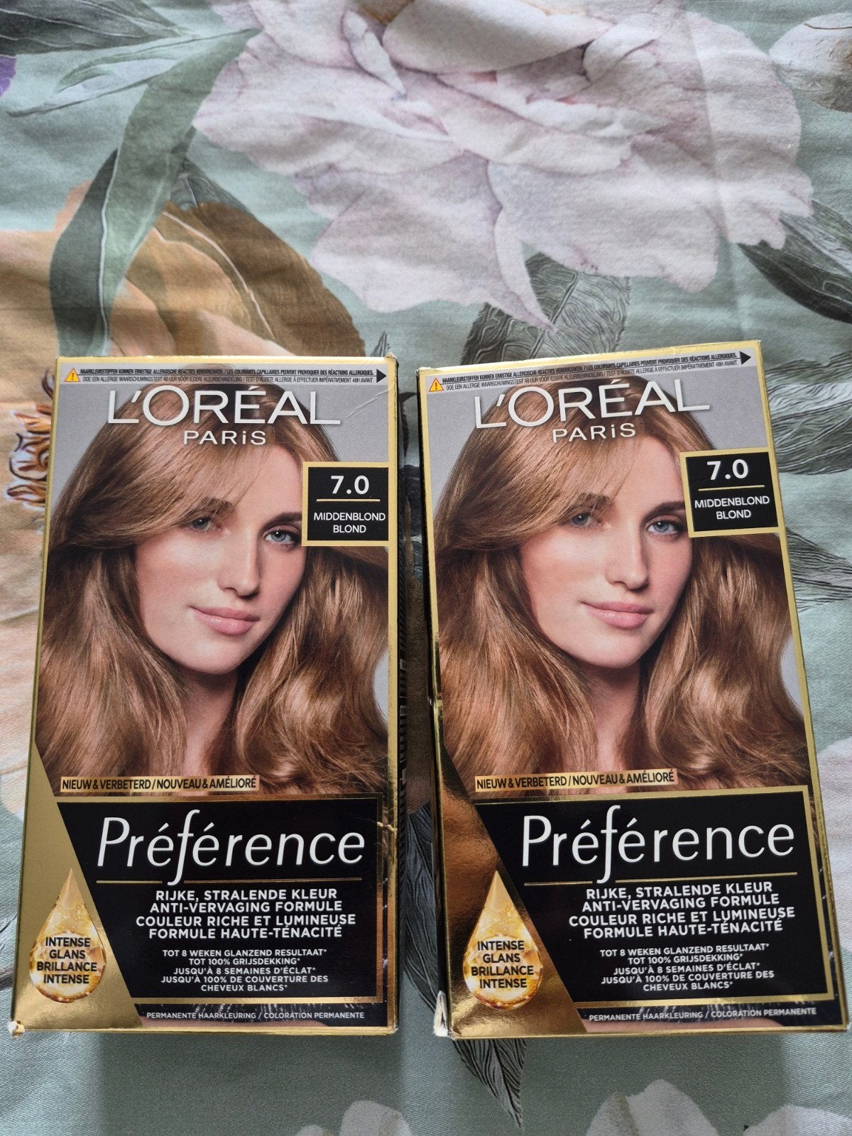 L'Oréal Préférence 7.0 Middenblond Haarverf (2 stuks), Ophalen, Nieuw, Haarverzorger of -hersteller