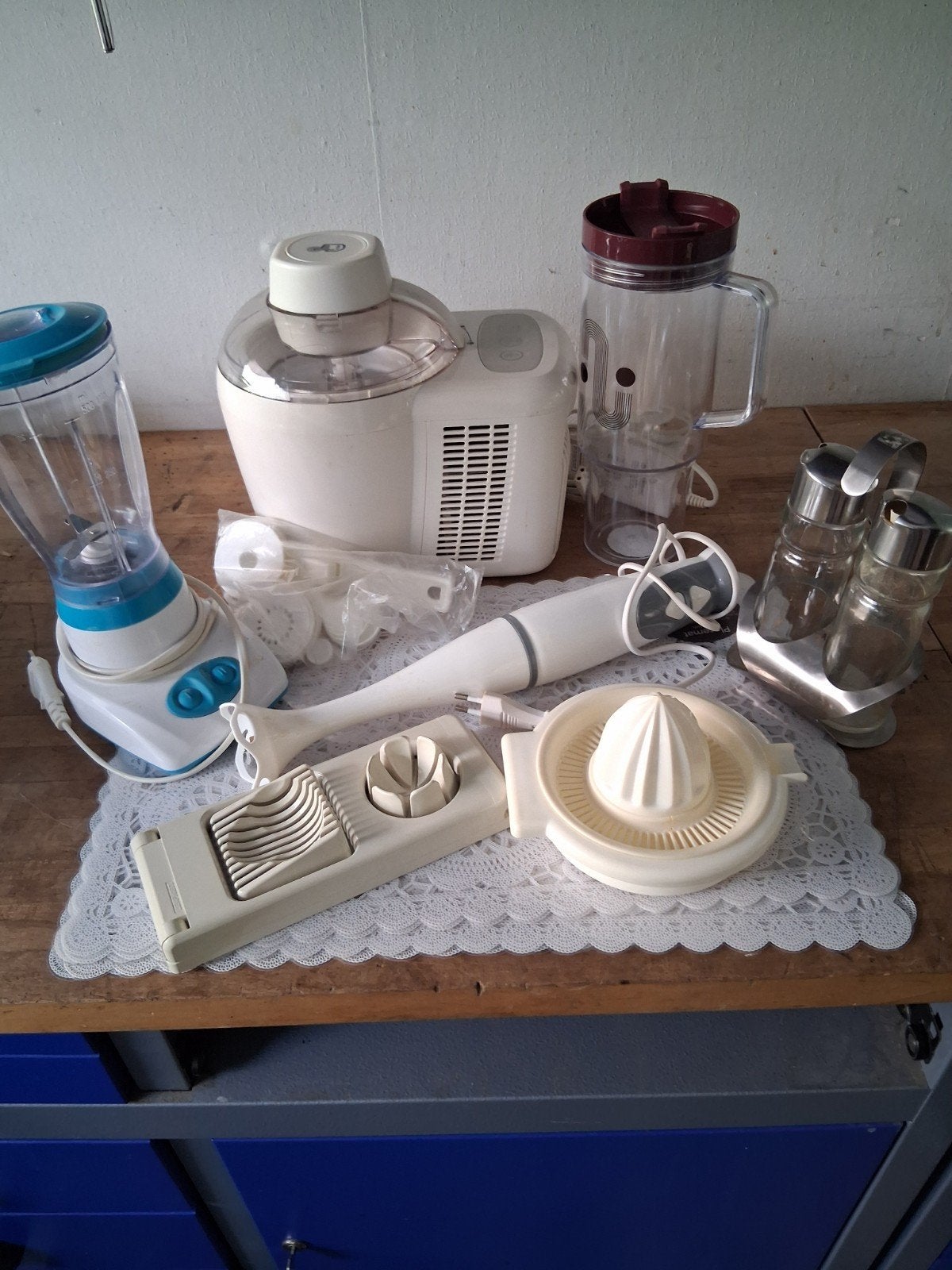 Diverse keukenmachines blender staafmixer ijsmachine koffie, Ophalen, Gebruikt