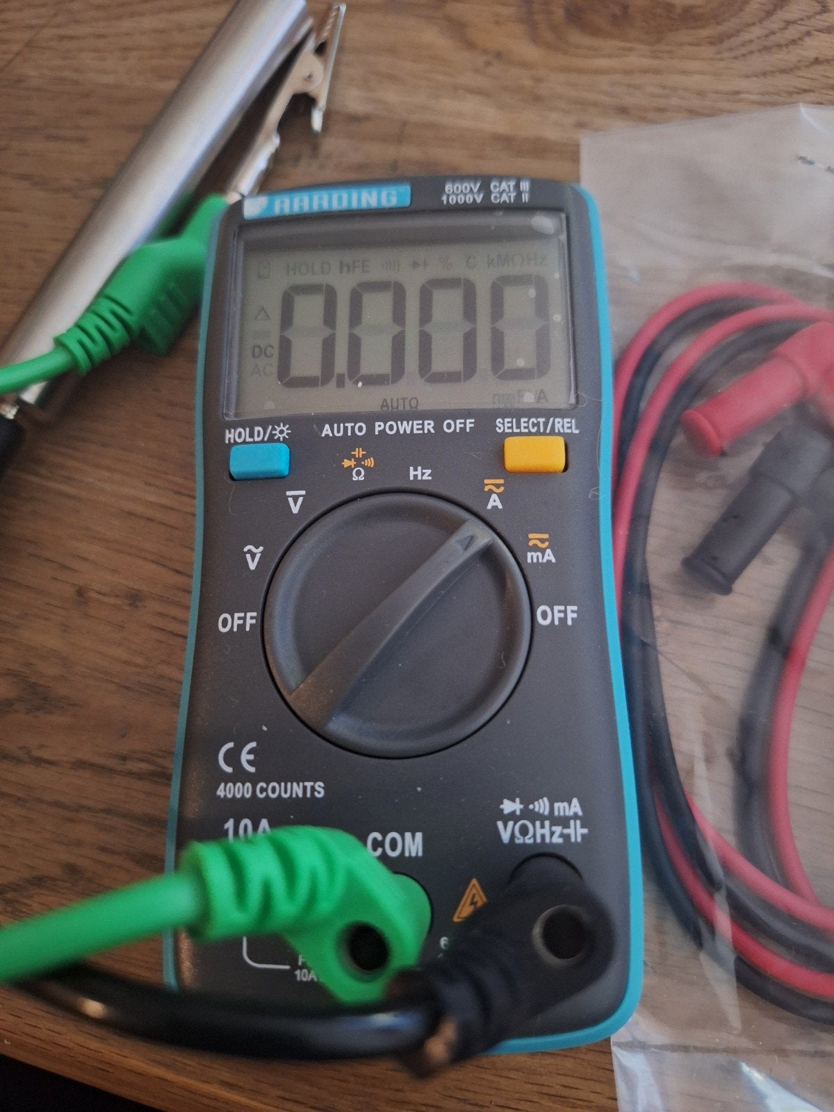 Aarding Body Voltage Meter - Multimeter met handstaaf, Ophalen of Verzenden