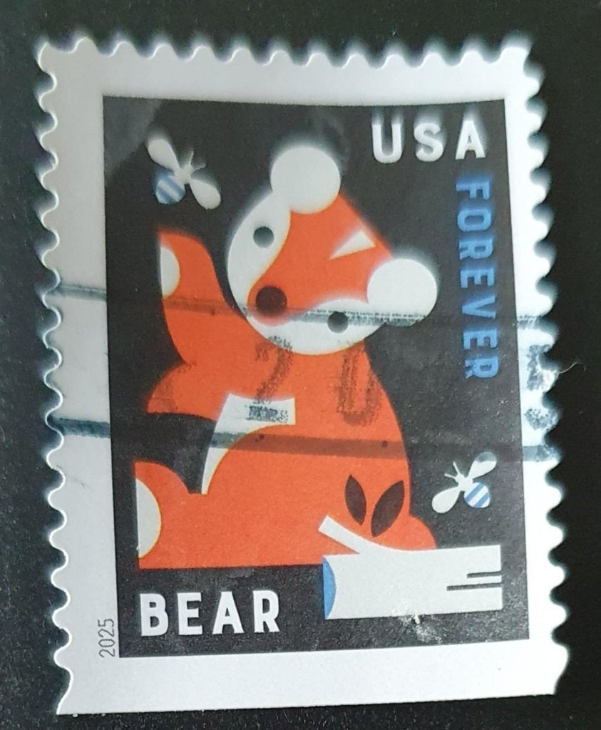 148-26 USA 2025 / Bear, Verzenden, Gestempeld, Noord-Amerika