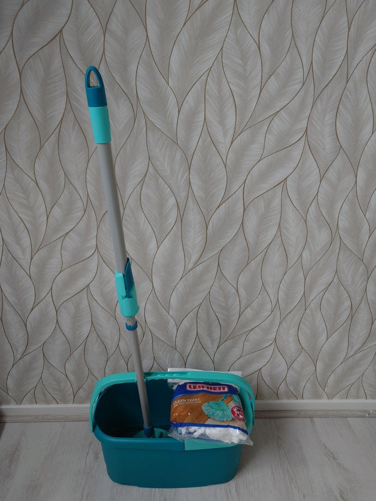 Leifheit mop, Ophalen, Mop of Dweil