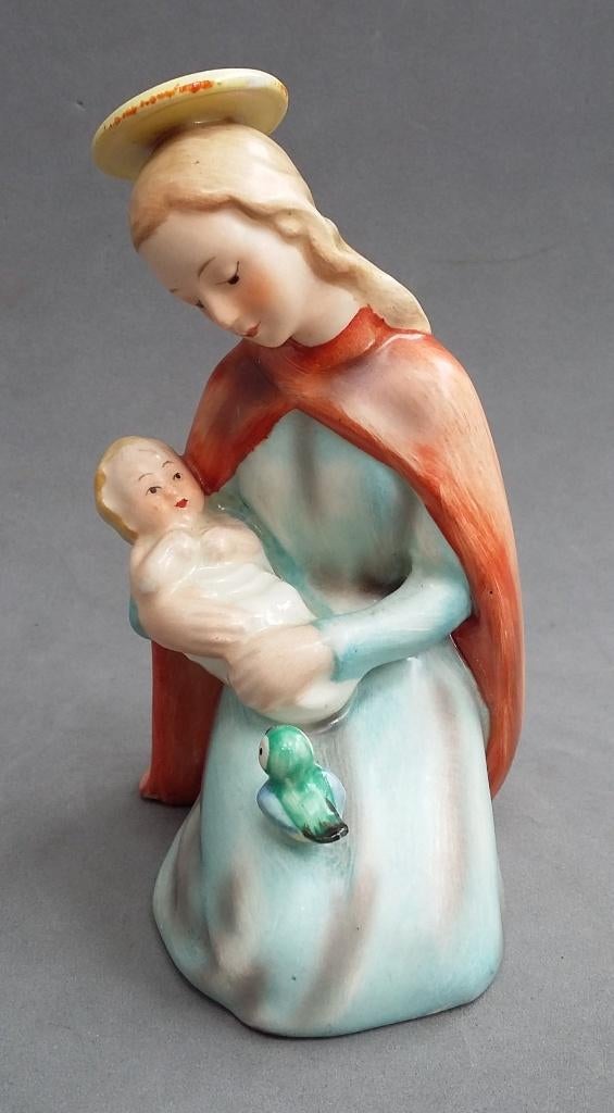 Om 1950 Goebel Germany Knielende Buste Maria Madonna Hummel